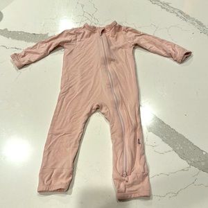 Kyte Baby Zipper Romper Blush